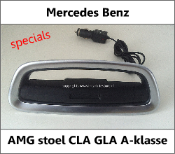 Mercedes Benz ipad tablet hoofdsteun houder GLA CLA A-klasse AMG stoel
